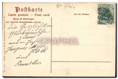 Türkheim. Visão total. — Editor: Verlag v. Anton Murat, Buchsänder, n° 13572 — Verso