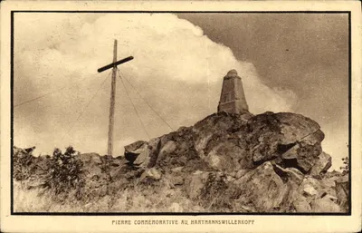 Piedra comemorativa no Hartmannswillerkopf — Th. Mang, N° 3