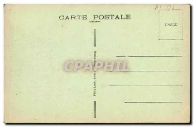 Colmar — Pomnik Generała Rapp — wydawca Félix Lutb, Strasbourg — Rewers