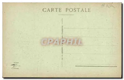 Ribeauvillé — Antigua Casa de Carpinteros « Pfüfferhüs » — Marout — Reverso