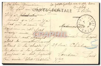 Blois — Vista generale — L'Ovest della Città — editore Carta Postale — Verso