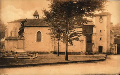 Igreja gótica de BISCAROSSE (Landes) — Biscarrosse, Landes — editor R. Bergevin, n° 12775