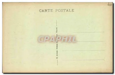 DAX — Adour przy świetle księżyca — seria 14 — wydawca G. Armand, Nantes — Rewers