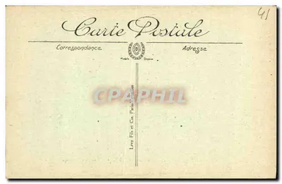 Saint-Aignan — Most nad Cherem, Zamek (XVI i XVII wiek) oraz Kościół — L.I. — Rewers