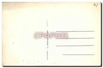 Cellettes (L.-et-C.) — Zamek Beauregard, strona południowa — Edit Lalièvre — Rewers