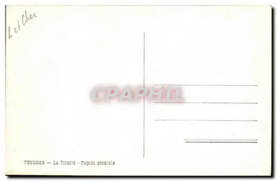 VENDÔME — A Trindade — Fachada geral — Verso