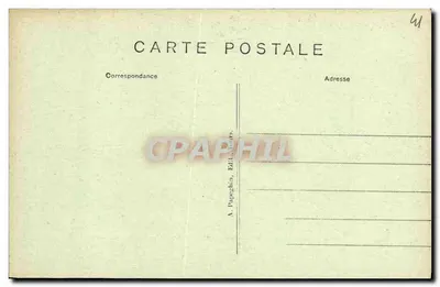 Cheverny (Loir-et-Cher) — Zamek — Duży Saloon — A.P. — Rewers