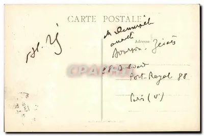 Cheverny — O Castelo — Gilli-Galerie Madermes, litografia — Verso