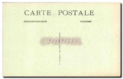 Chambord – Zamek – Dolna część schodów – A.P. — Rewers