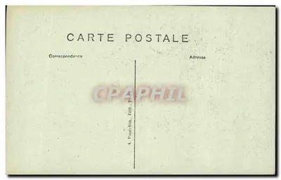 Chambord — Zamek - Wielka Lampa — A.P. — Rewers