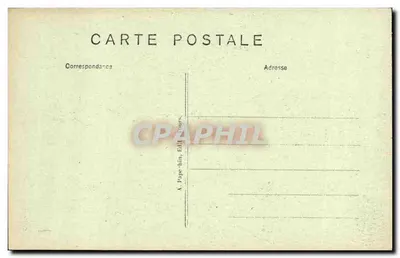 Chambord — O Castelo - A Escada Dupla Grande — A.P. — Verso