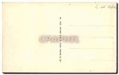 Zamek w Chaumont — Widok ogólny (strona południowa) — LL. — Rewers