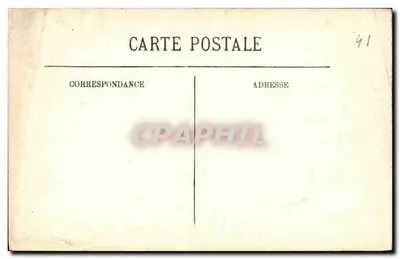 Blois — Zamek — Skrzydło Louisa XII widok przez kolumnady — LL — Rewers
