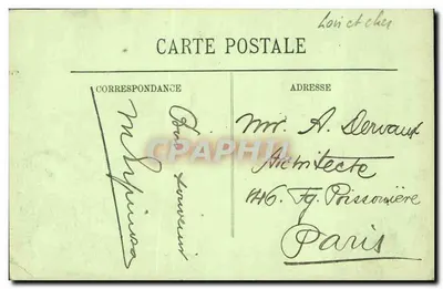 Blois — Zamek — Skrzydło Franciszka I i Smoki — LL — Rewers