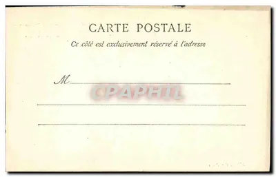 Castelo de Blois — Gabinete de Catherine de Médicis — J.D. et Cie, Paris — Verso