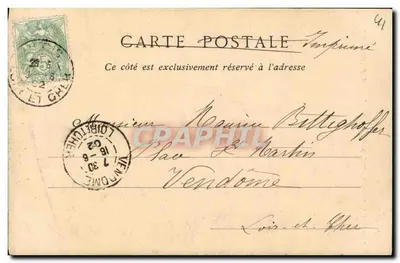 Zamek w Blois, Skrzydło Louisa XII — Statua Louisa XII — Fot. J. Bittighoffer — Rewers