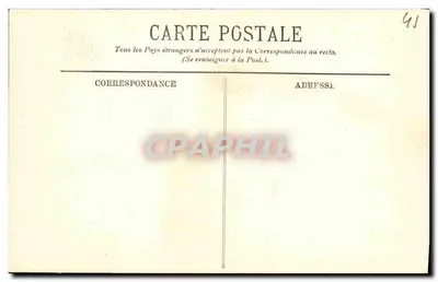 Blois — O Castelo — O Museu — Lareira de Anne de Bretagne — N° 98 — Verso