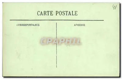 Blois — O Castelo — Cul-de-Lampe — LL — n°340 — Verso