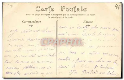 Castello di BLOIS, ala di Luigi XII — La Statua di Luigi XII — ND Phot. — Verso