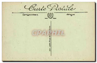 Blois — O Castelo — Ala de Francisco I — Salão de Honra — Detalhe da Lareira — Verso