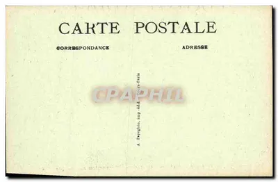 Blois — O Castelo — Cariatide — Correção materna — A.P. — Verso