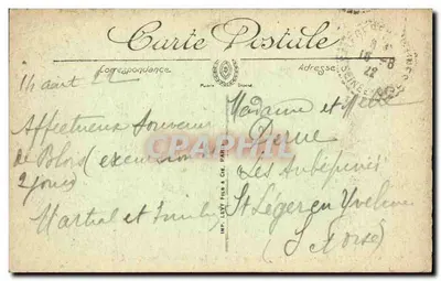 Blois — O Castelo — A Ala Francisco I — A Sala de Honra — LL. — Pustes — Verso