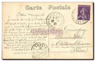 Blois — O Castelo, fachada Gaston-d'Orléans — 503 — Verso