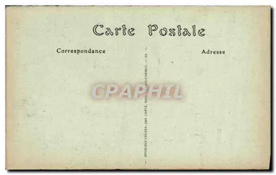 São Antônio e seu Porco — Castelo de Blois — Editor: Neurœin Frères, Paris — Verso