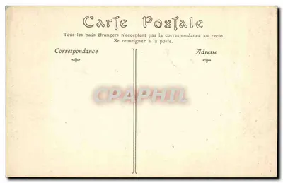 Castelo de BLOIS — O Cisne — Caisson — ND Piot, n°160 — Verso