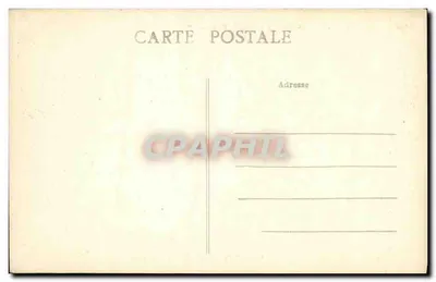 Blois — Zamek — Fronton francuski — C. Vannier, Blois — Rewers