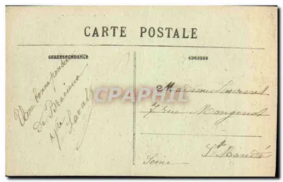 Zamek w Blois — Front François I — Photolypnie C. Y. — Rewers
