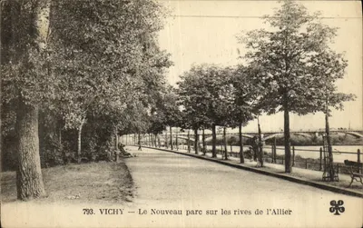 Vichy — O novo parque às margens do Allier — editor APPL n°793