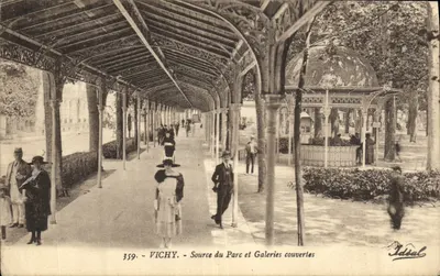 Vichy - Fonte do Parque e Galerias Cobertas — Ideal, n° 359