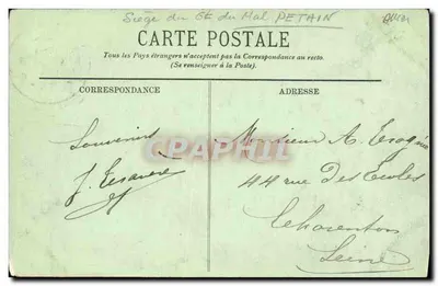 Vichy — Dom Pani de Sévigné — LL — Rewers