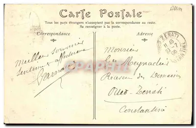Vichy — O Estabelecimento Termal — CPAPHIL — Verso