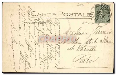 Arredores de Vichy — A Ardoisière — O Gour Saillant — LL — Verso
