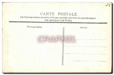 Tréguier — Wjazd do katedry — Wydawca nieznany, nr serii 81 — Rewers
