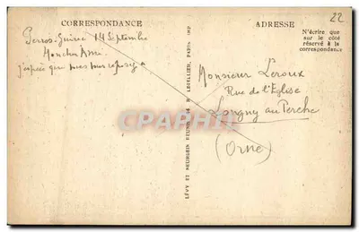 TREGUIER — O Coro da Catedral — LL — 46 — Verso