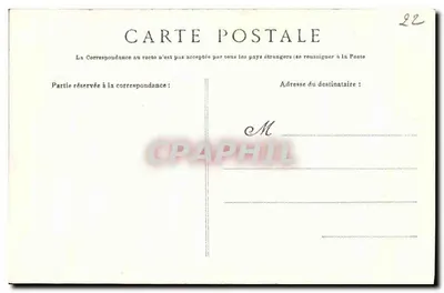 Tréguier — O Calvário — Coleção Villard, Quimper — Verso
