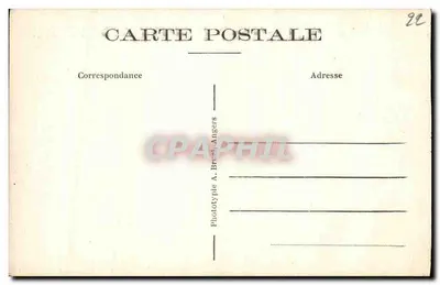 Pleumanach — Kasteel van Costaérès — Fototype A. Bruel, Angers, n°213 — Achterkant