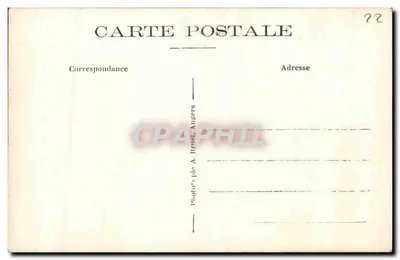 Zamek Costaérès w Pleumartin (C.-du-N.) — gdzie Sienkiewicz pisał « Quo Vadis » — A.B. — Rewers