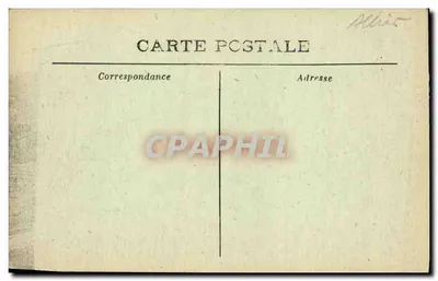 Charroux — Rue de Rochémeau — wydawca nie widoczny — Rewers