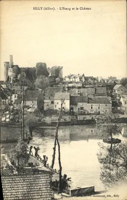 Billy (Allier) - O Lago e o Castelo — Boutonnat, editora Billy