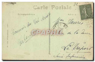 Le Val André — A Ponta de Piégu, vista tirada do Verdelet — ND. Fot. — Verso