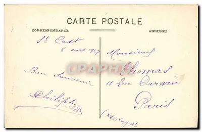St-Cast (C.-du-N.) - Le Bac Rond — Garnler et Coconnier, wyd. Rennes — Rewers