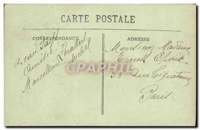 St-Cast (C.-du-N.) — Rochers à la Pointe des Gallots — M. Le Roy, wyd. - Rennes — Rewers