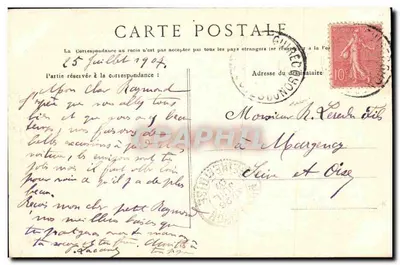 Trébeurden — Skale « La Couronne » — kolekcja Villard, Quimper — Rewers