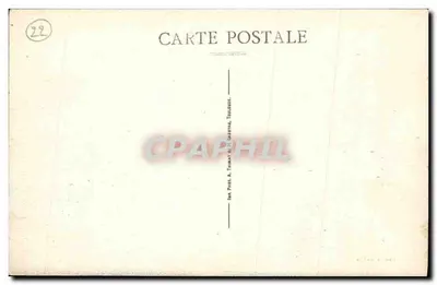 Trébeurden — Przejście Ilo Milliau — Drukarnia Pocztowa A. Thimat, Toulouse — Rewers