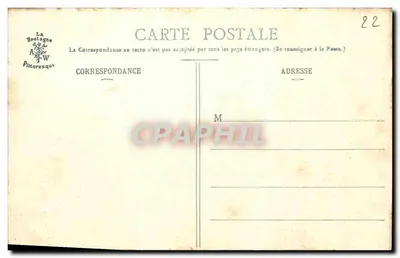 A Bretanha Pittoresca - A Cadeira do Curado - Trébeurden, St-Brieuc — Verso