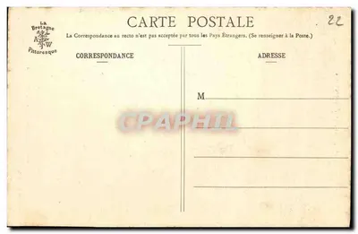 L'Aigle - Trebeurden - Piekna Bretagna - Zbiór A. Waron, St-Brieur — Rewers